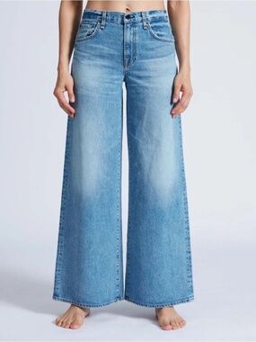 New ASKK NY Atomic Wide Leg Jeans in 28 in Blondie